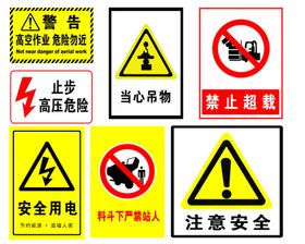 注意安全标志