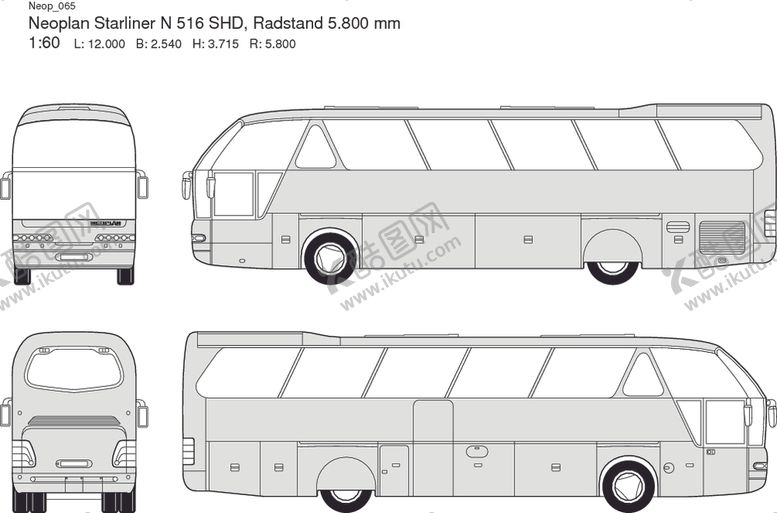 编号：22663007091248001829【酷图网】源文件下载-手绘客运汽车
