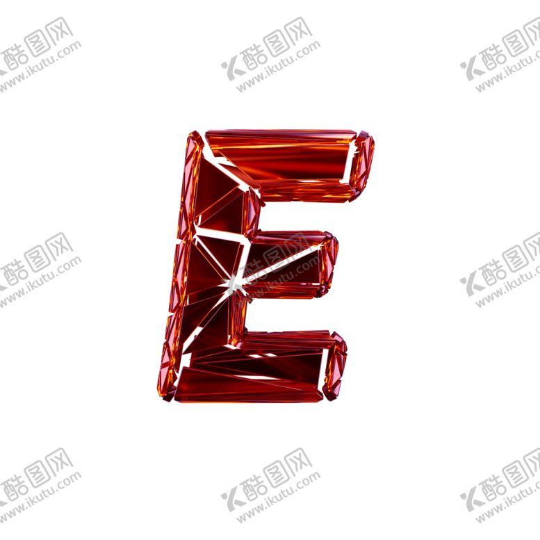编号：83607510031231466010【酷图网】源文件下载-破碎3D字E