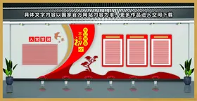 党建文化墙品牌背景史