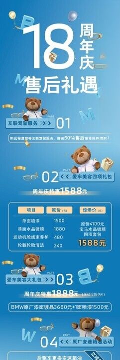 18周年活动宣传海报