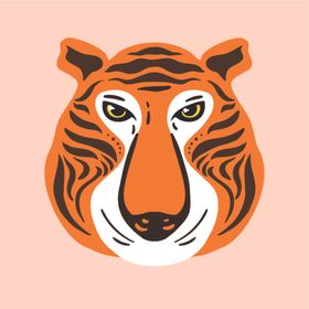 卡通老虎