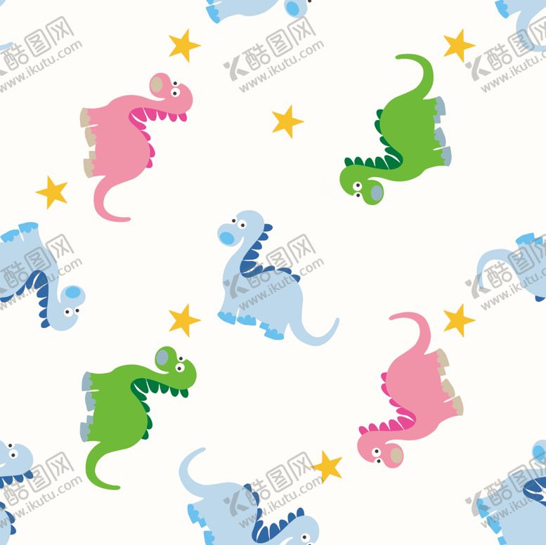 编号：37673509272318044102【酷图网】源文件下载-可爱小恐龙