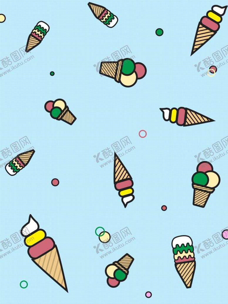 编号：68995010071704181065【酷图网】源文件下载-冰淇淋