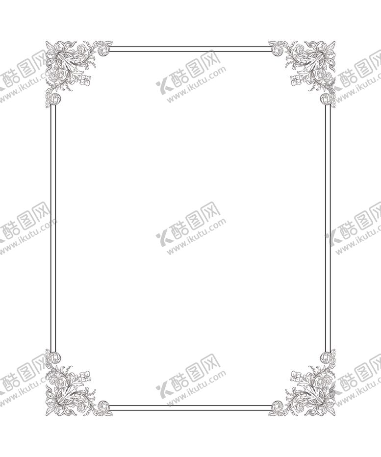 编号：36932305021959139150【酷图网】源文件下载-欧式装饰花纹图案