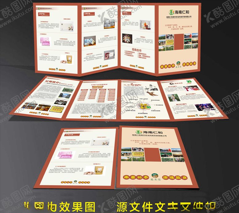 编号：33393307050252003381【酷图网】源文件下载-养生折页