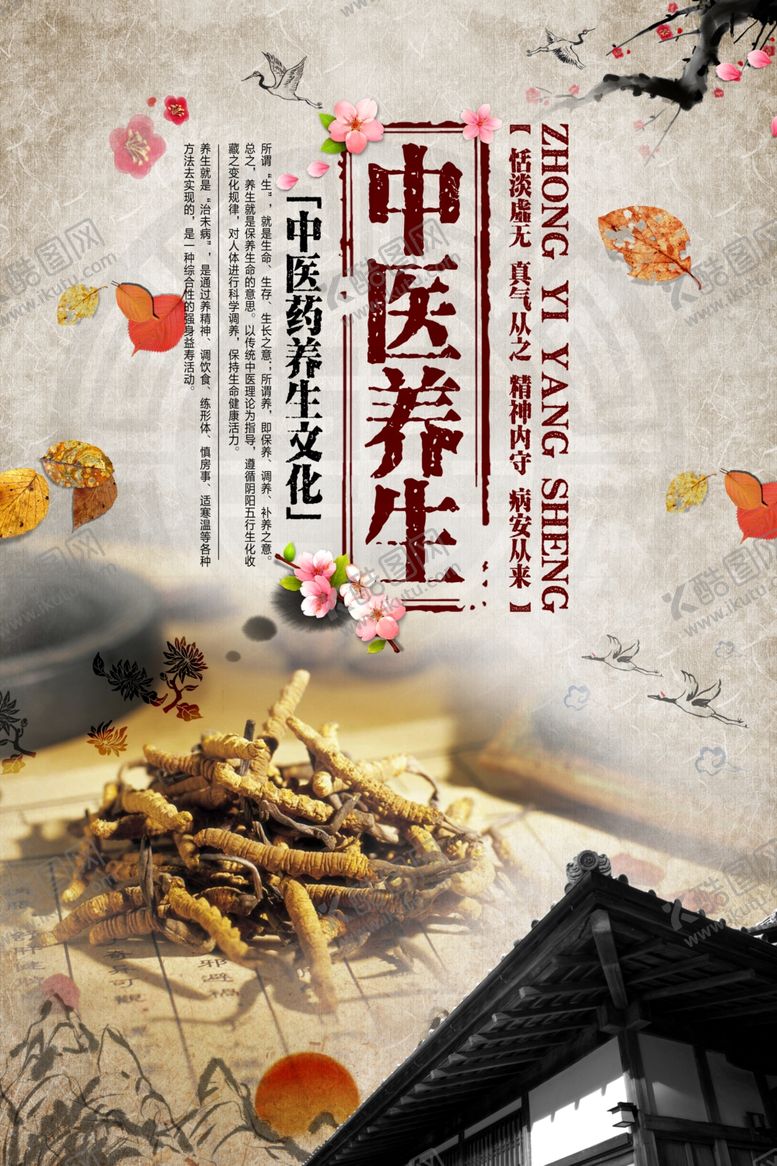编号：76266909102208013730【酷图网】源文件下载-中医养生传统文化海报素材