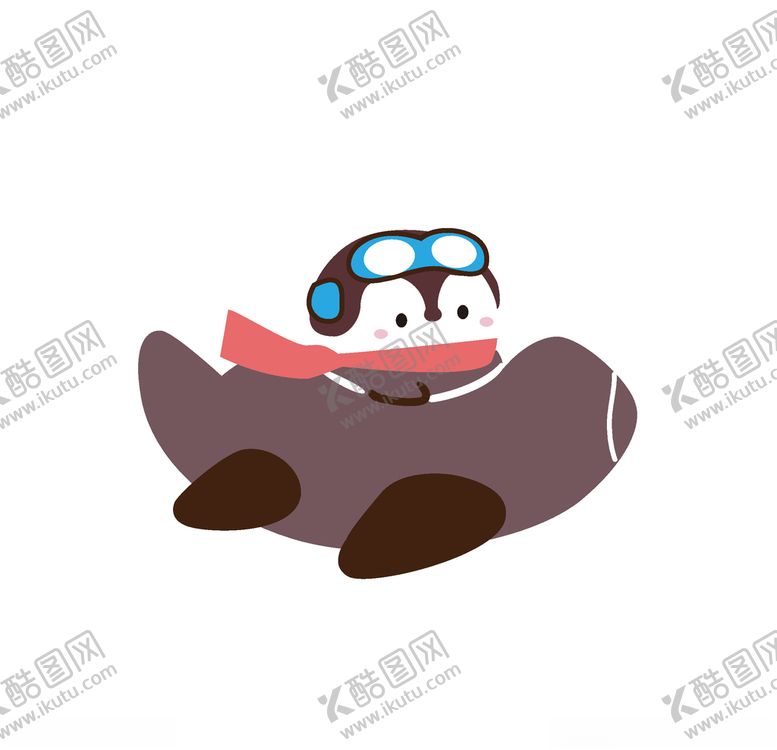编号：54336303270809376348【酷图网】源文件下载-矢量企鹅插画