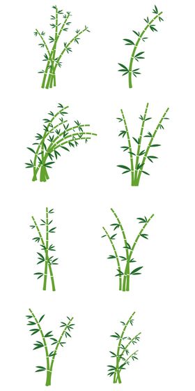绿色植物元素