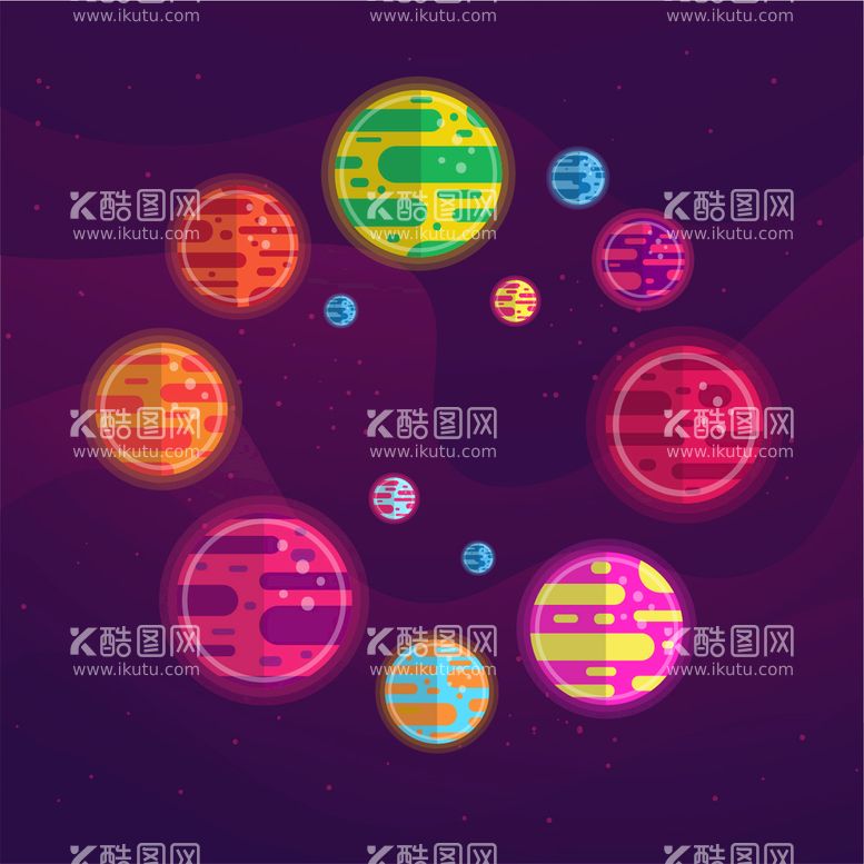 编号：60045402040046358947【酷图网】源文件下载-星球背景