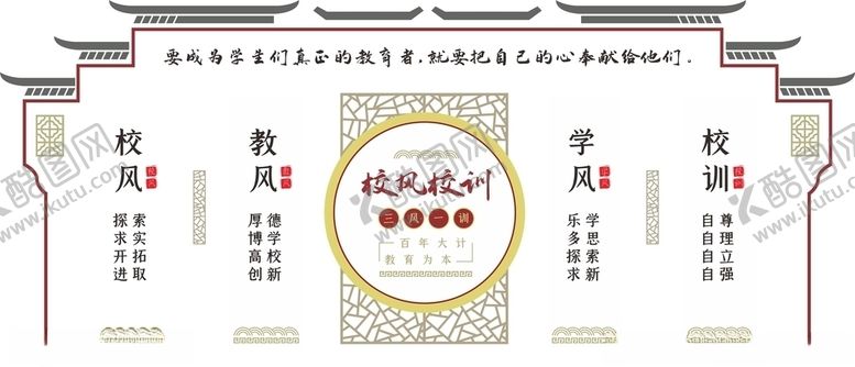 编号：43882910041101252923【酷图网】源文件下载-三风一训