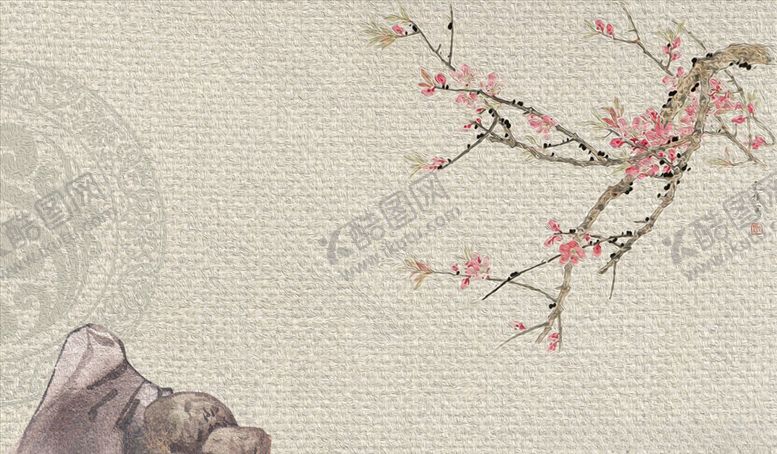编号：47275905091652491407【酷图网】源文件下载-花鸟画手绘花鸟背景墙