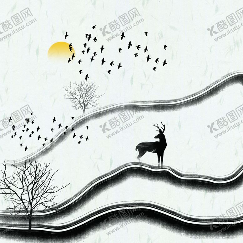 编号：72042209271708231546【酷图网】源文件下载-背景墙装饰画