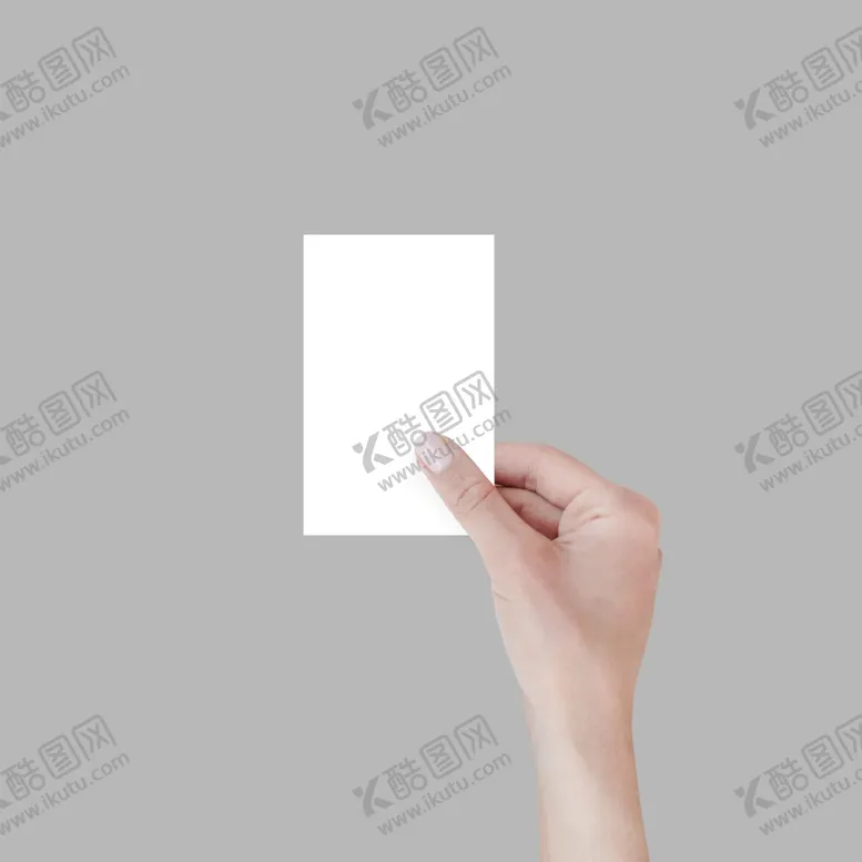 编号：92719503290631578218【酷图网】源文件下载-手持名片样机
