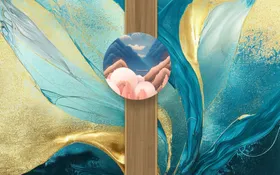 大理石背景肌装饰画墙画