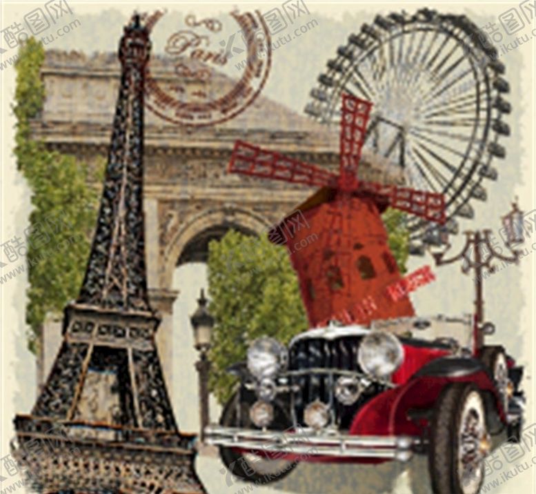 编号：89111009220759365934【酷图网】源文件下载-法国海报