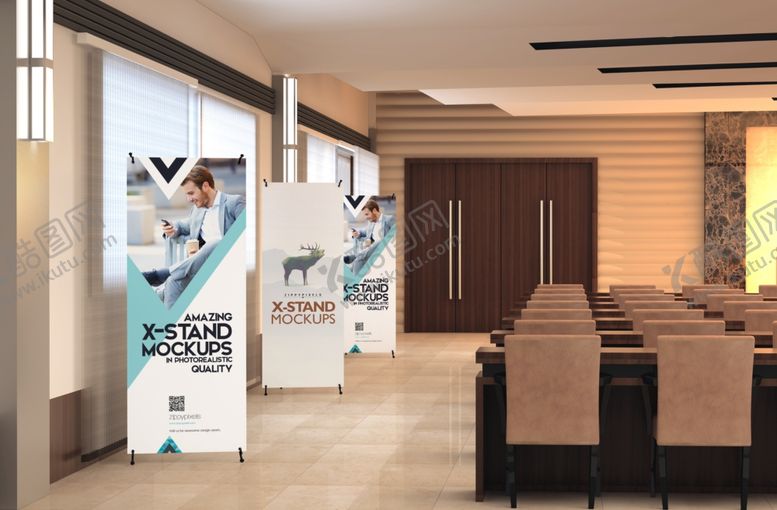 编号：22581410300748302081【酷图网】源文件下载-展架贴图