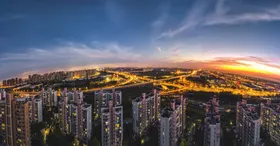 城市美景写字楼建筑