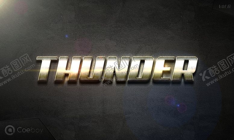 编号：51602009220453135515【酷图网】源文件下载-特级质感金属特效字