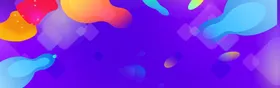 炫彩渐变背景几何底图优惠