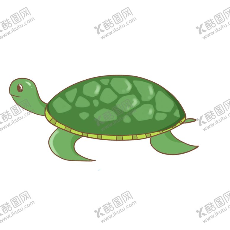 编号：75397307130434513041【酷图网】源文件下载-卡通乌龟