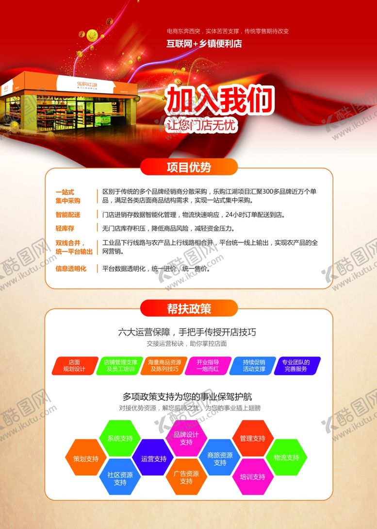 编号：90725809271422335732【酷图网】源文件下载-新零售超市DM