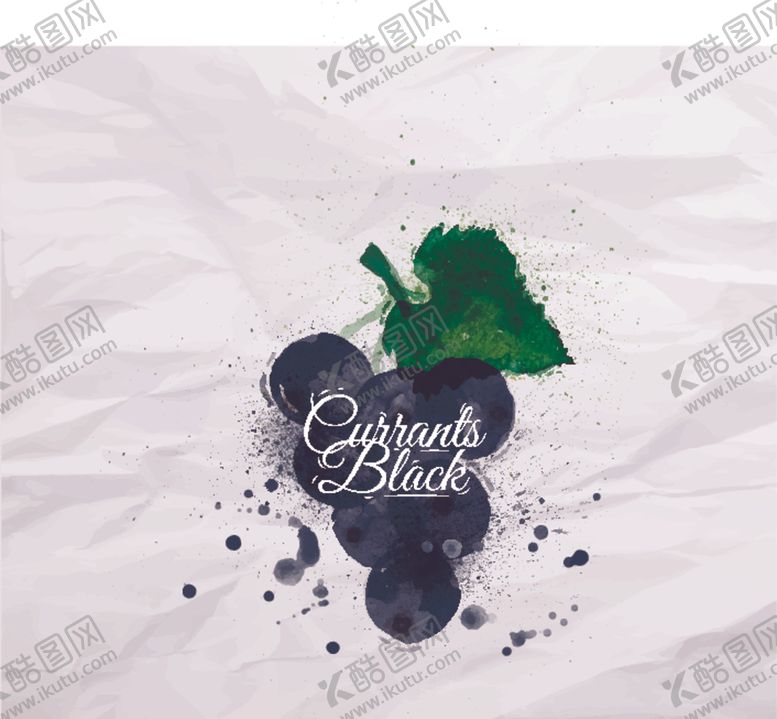 编号：83238209180031504926【酷图网】源文件下载-泼墨水彩水果插画