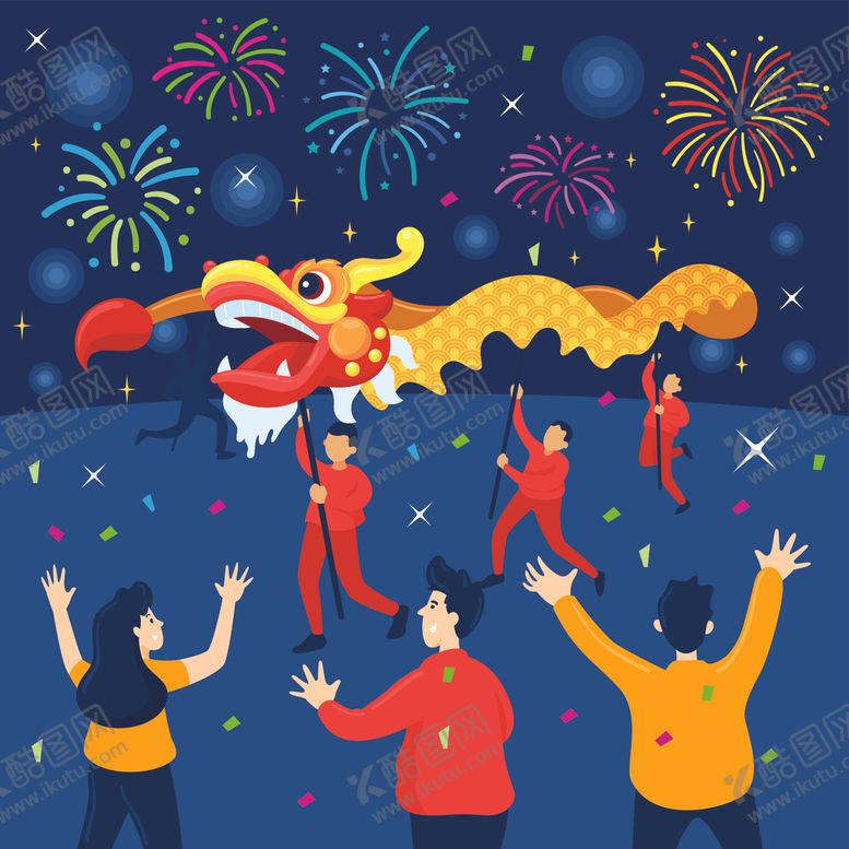 编号：96031205011552135084【酷图网】源文件下载-新年背景