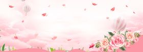 唯美清新电商banner