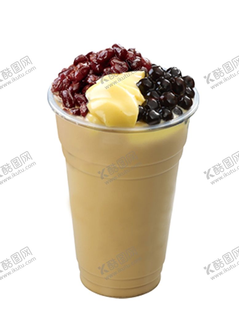 编号：39074310210413227536【酷图网】源文件下载-红豆布丁奶茶