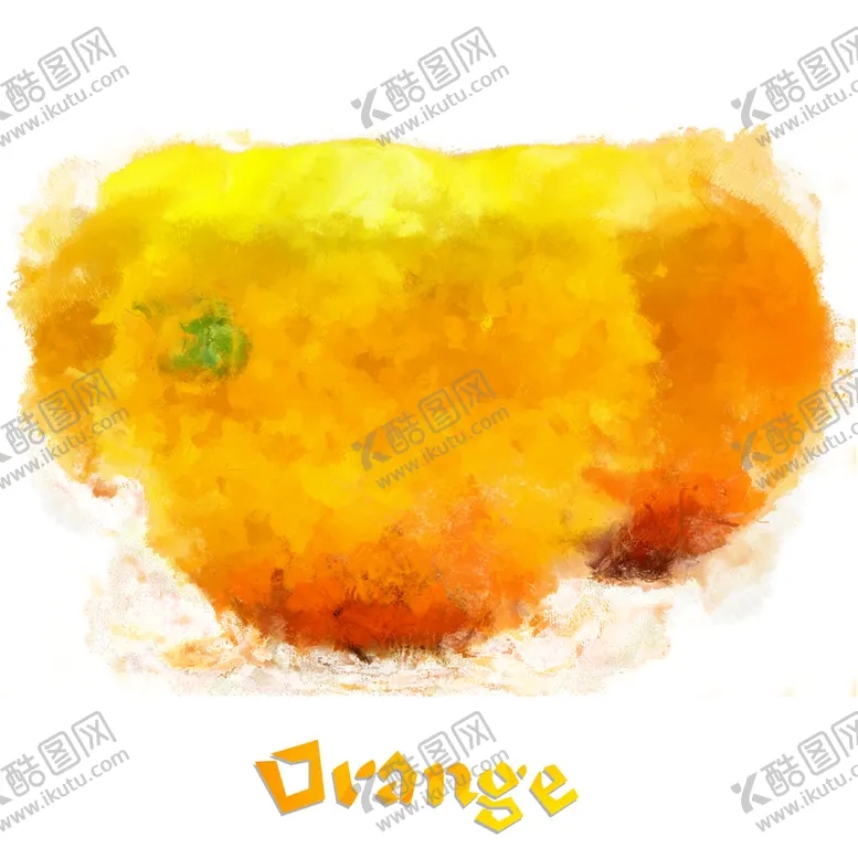 编号：67249509200102139483【酷图网】源文件下载-手绘橘子