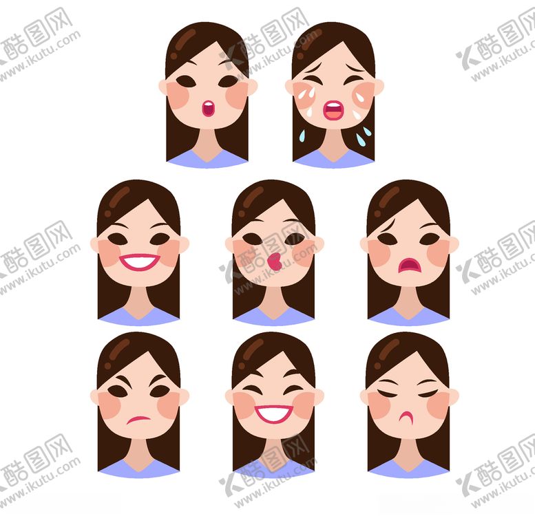 编号：74248709132309327225【酷图网】源文件下载-不同表情