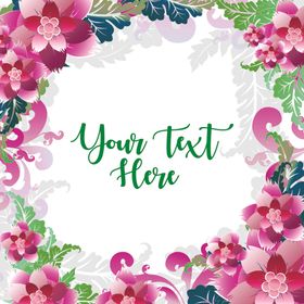 矢量标签素材对话框扁平化折纸横幅