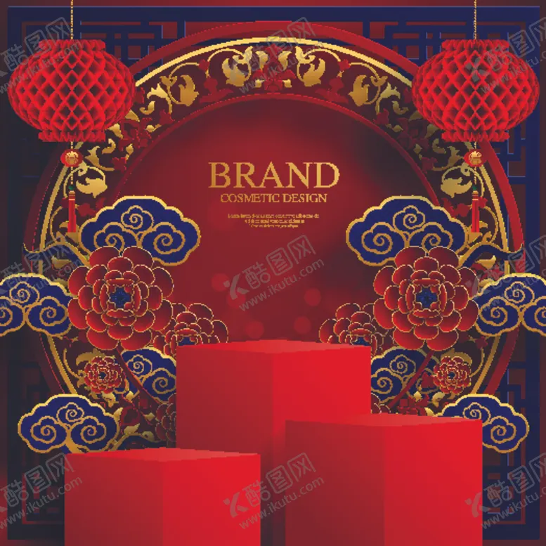 编号：81929404142334169295【酷图网】源文件下载-古典元素产品展台