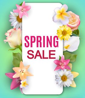 春季促销海报