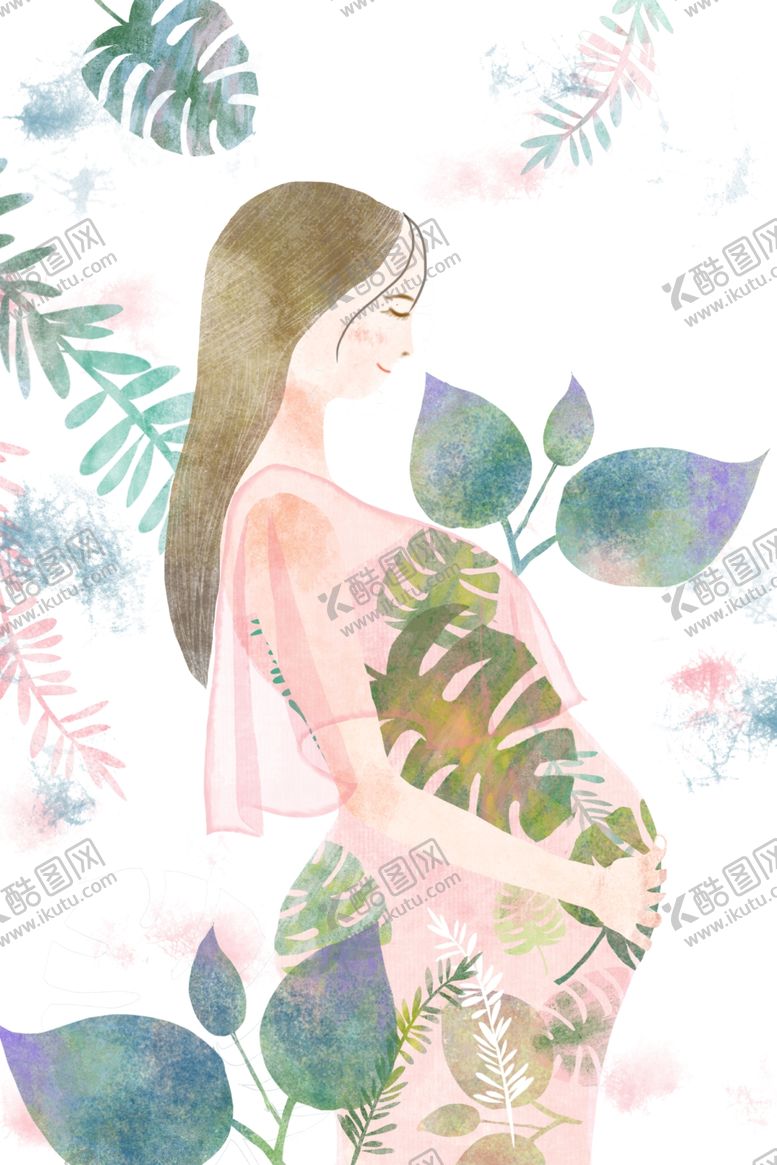 编号：75679510120607236289【酷图网】源文件下载-母亲节插画