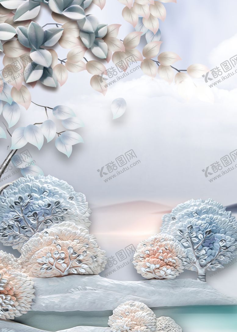编号：29032309161735269833【酷图网】源文件下载-晶瓷画浮雕装饰画