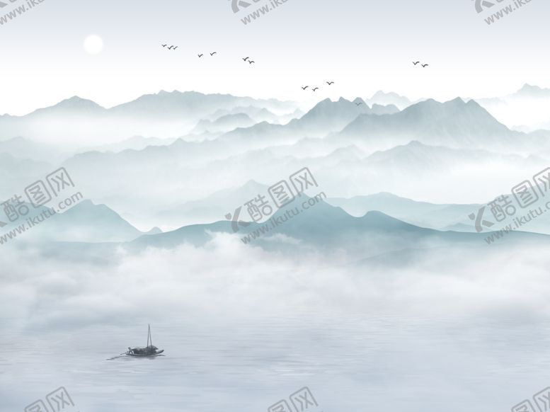 编号：38848410092356243718【酷图网】源文件下载-意境山水