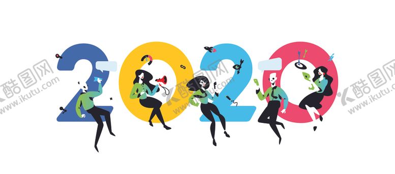 编号：94905109210905099197【酷图网】源文件下载-2020年创意装饰图案