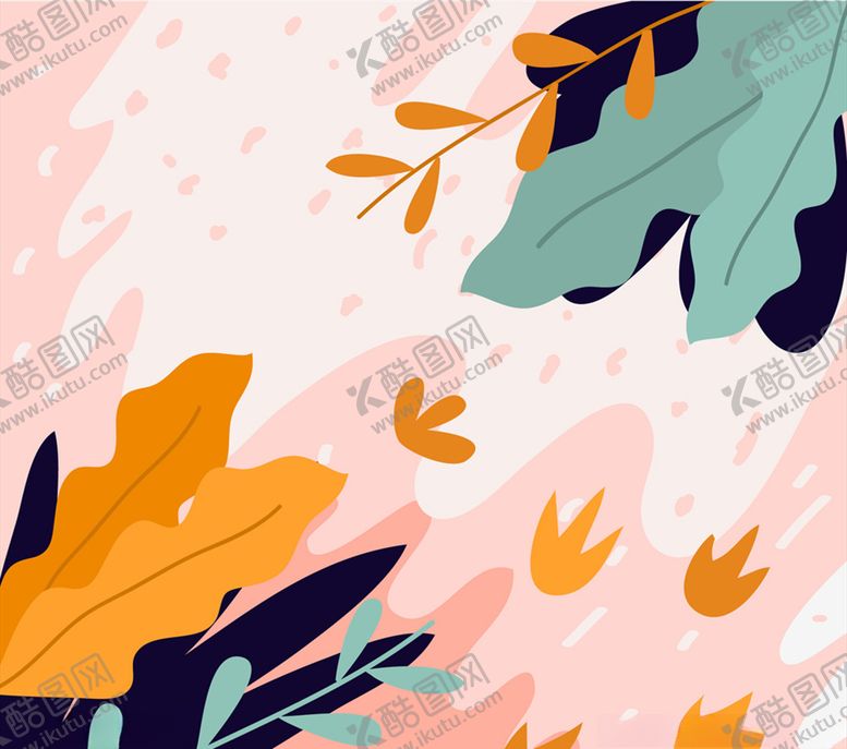 编号：84366410142111308358【酷图网】源文件下载-抽象的树叶