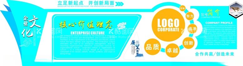 编号：77038112220926209936【酷图网】源文件下载-企业文化墙