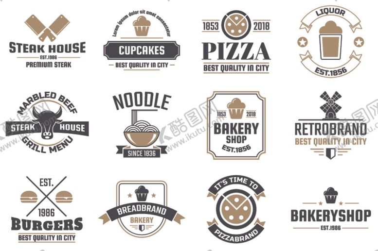 编号：80898409281033313097【酷图网】源文件下载-复古徽标