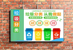 垃圾分类展板