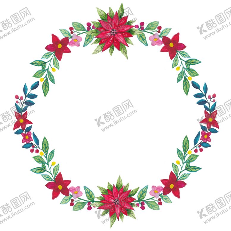 编号：14477910051057296681【酷图网】源文件下载-花环