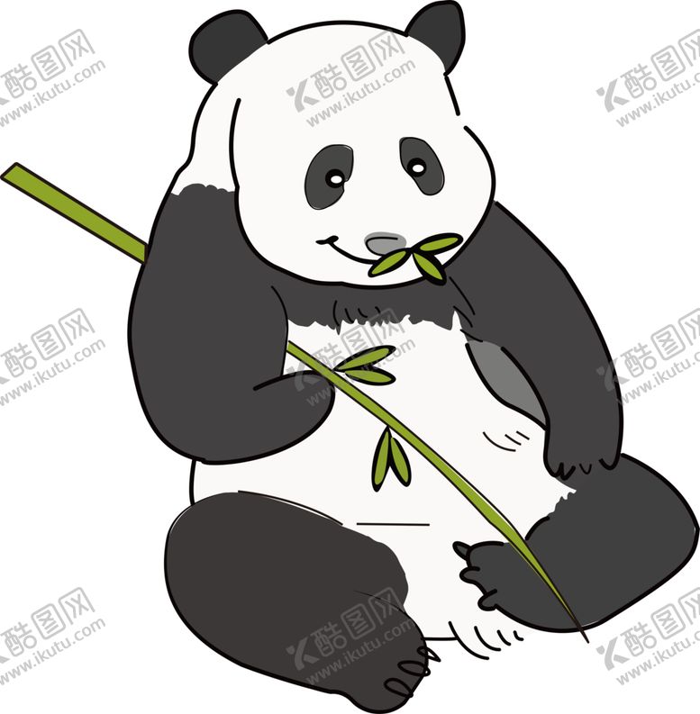 编号：89082302122003004490【酷图网】源文件下载-卡通熊猫