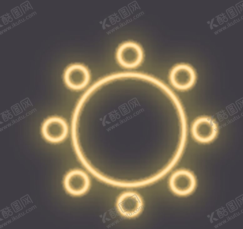 编号：97696609180831263076【酷图网】源文件下载-霓虹灯太阳