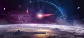 创意星空合成海报图片夜宇宙