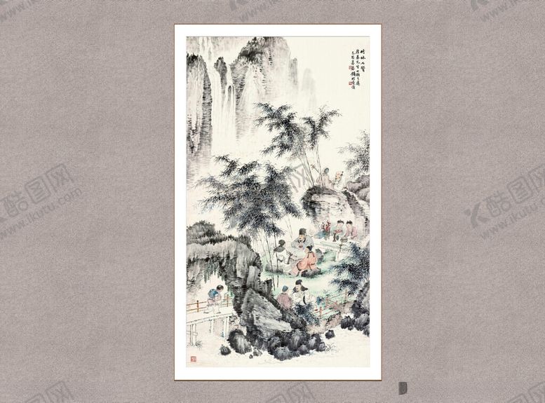 编号：48817212122322526496【酷图网】源文件下载-竹林七贤