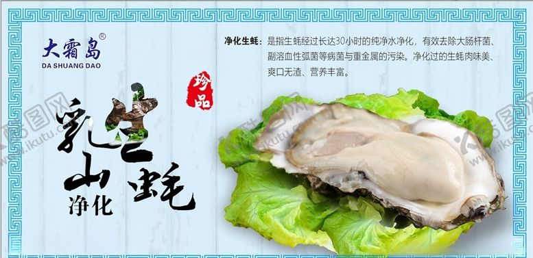 编号：92924510010826049387【酷图网】源文件下载-乳山净化生蚝