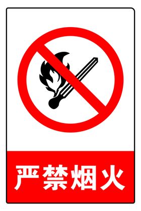 严禁烟火标识牌